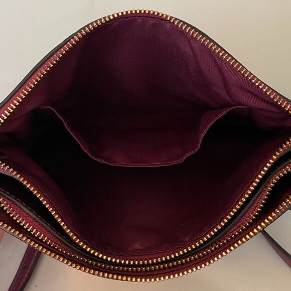 COACH MIA METALLIC BERRY CROSSBODY BAG !NWT! - Picture 6 of 11